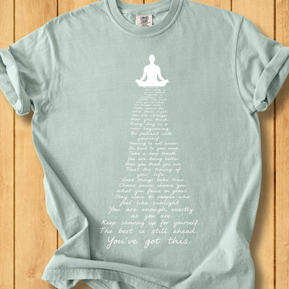 You've Got this Affirmation Unisex Dyed T-Shirt