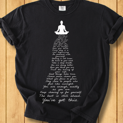 You've Got this Affirmation Unisex Dyed T-Shirt
