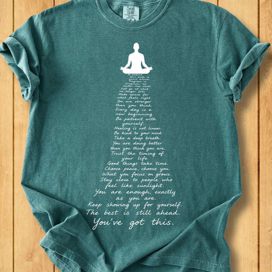 You've Got this Affirmation Unisex Dyed T-Shirt