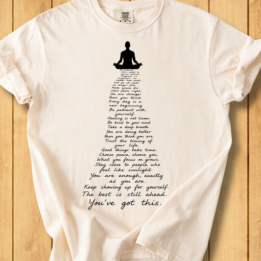 You've Got this Affirmation Unisex Dyed T-Shirt