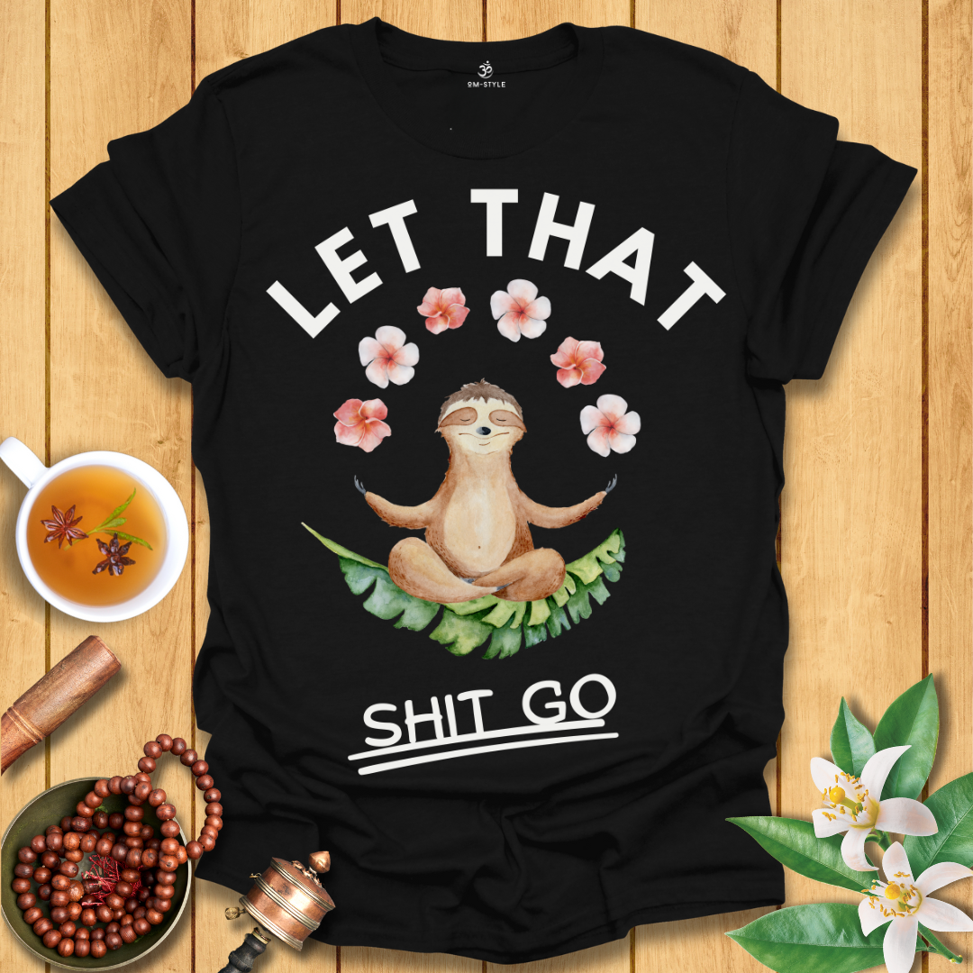 Zen Sloth Meditation T-Shirt