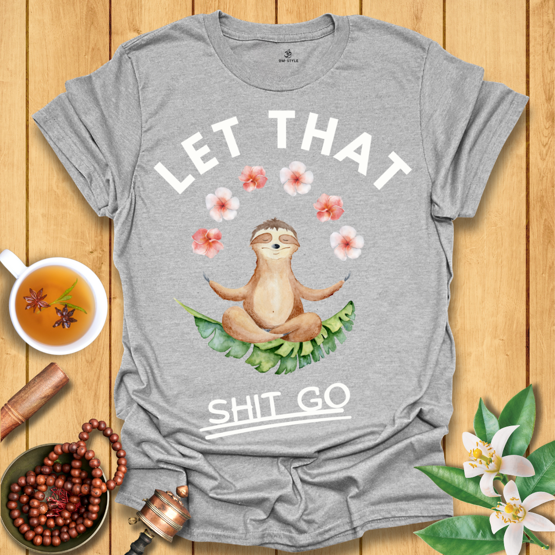 Zen Sloth Meditation T-Shirt