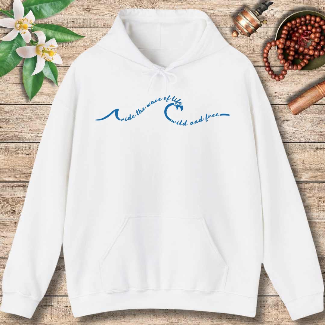 Zen Wave (Front) Hoodie