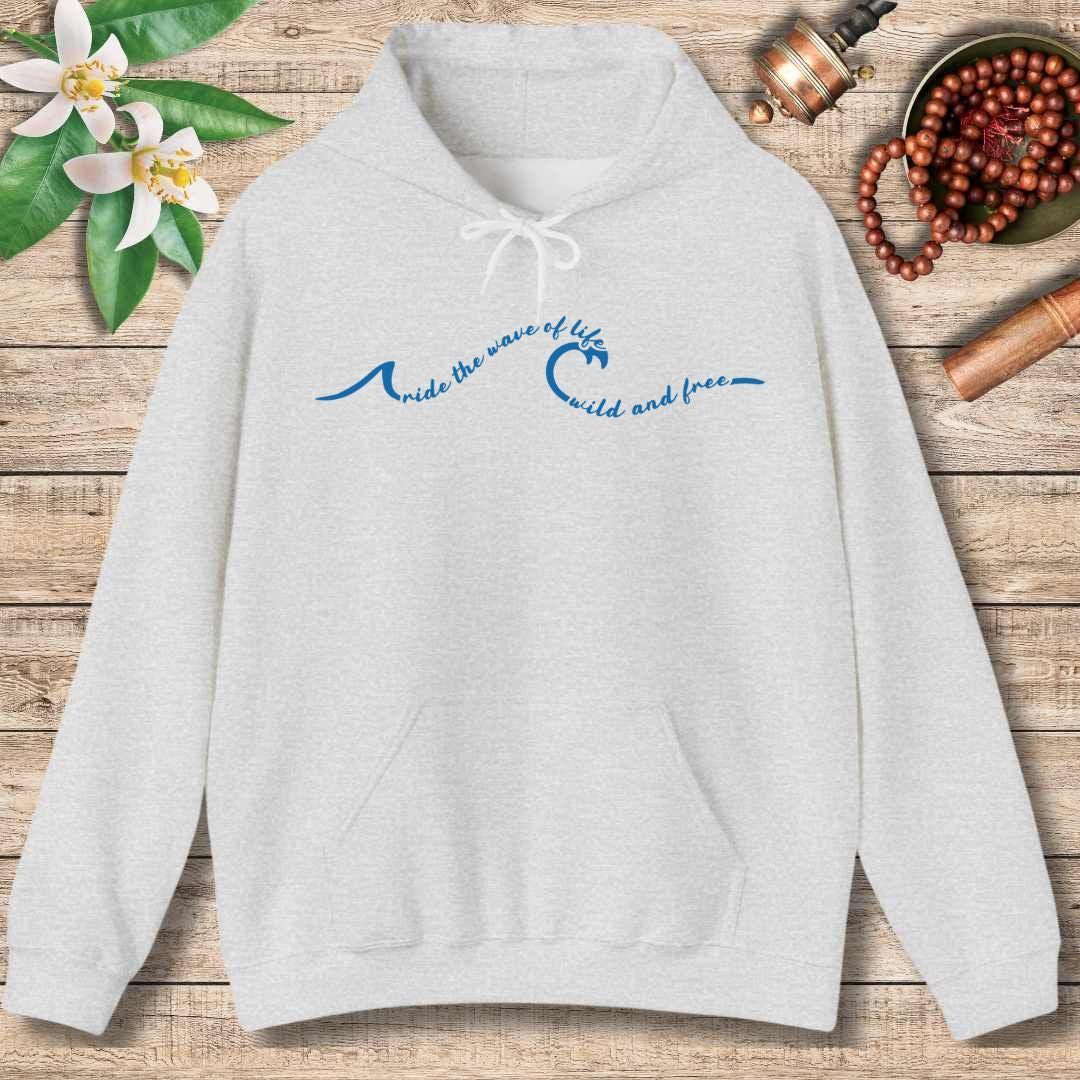 Zen Wave (Front) Hoodie