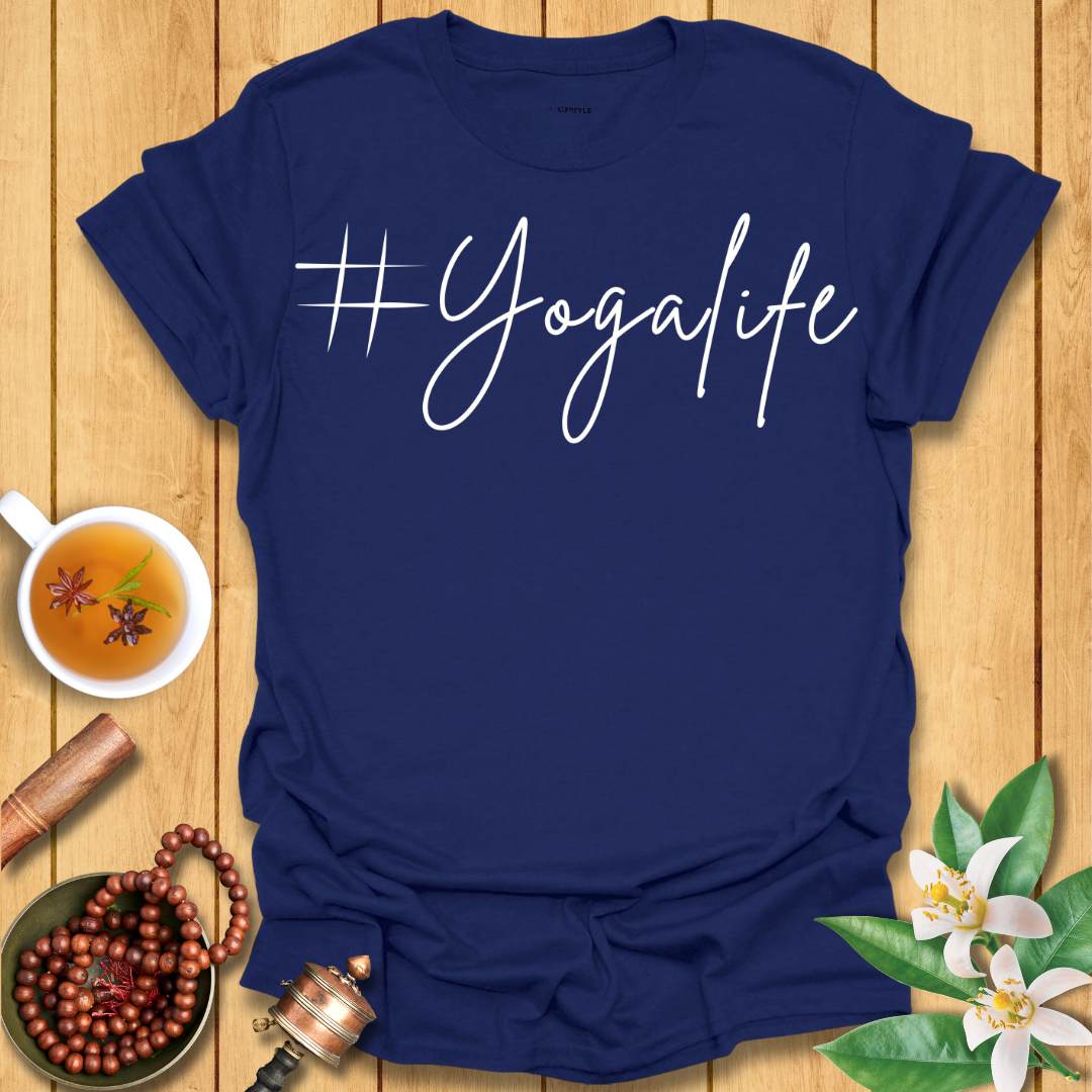 #Yogalife T-Shirt