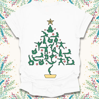 Yoga Christmas Tree T-Shirt