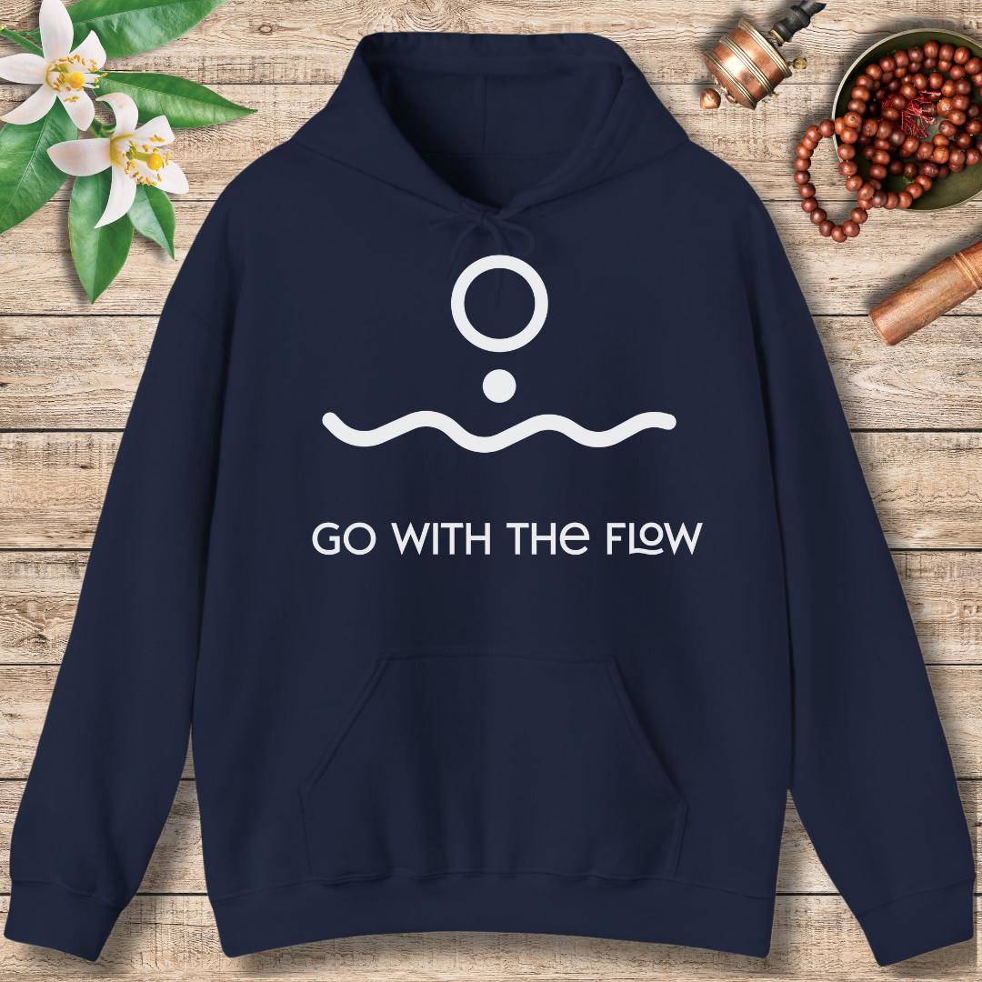 Go With The Flow (Front Only) Hoodie