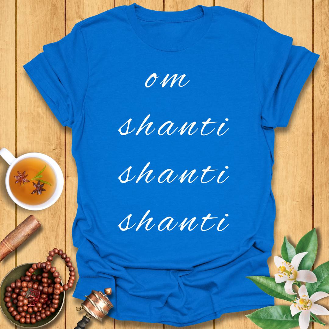 Om Shanti  - T-Shirt