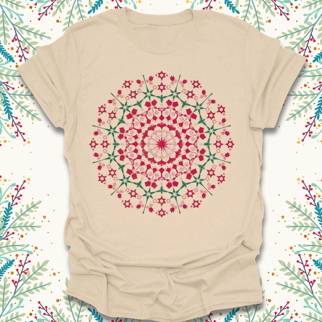 Christmas Mandala T-Shirt