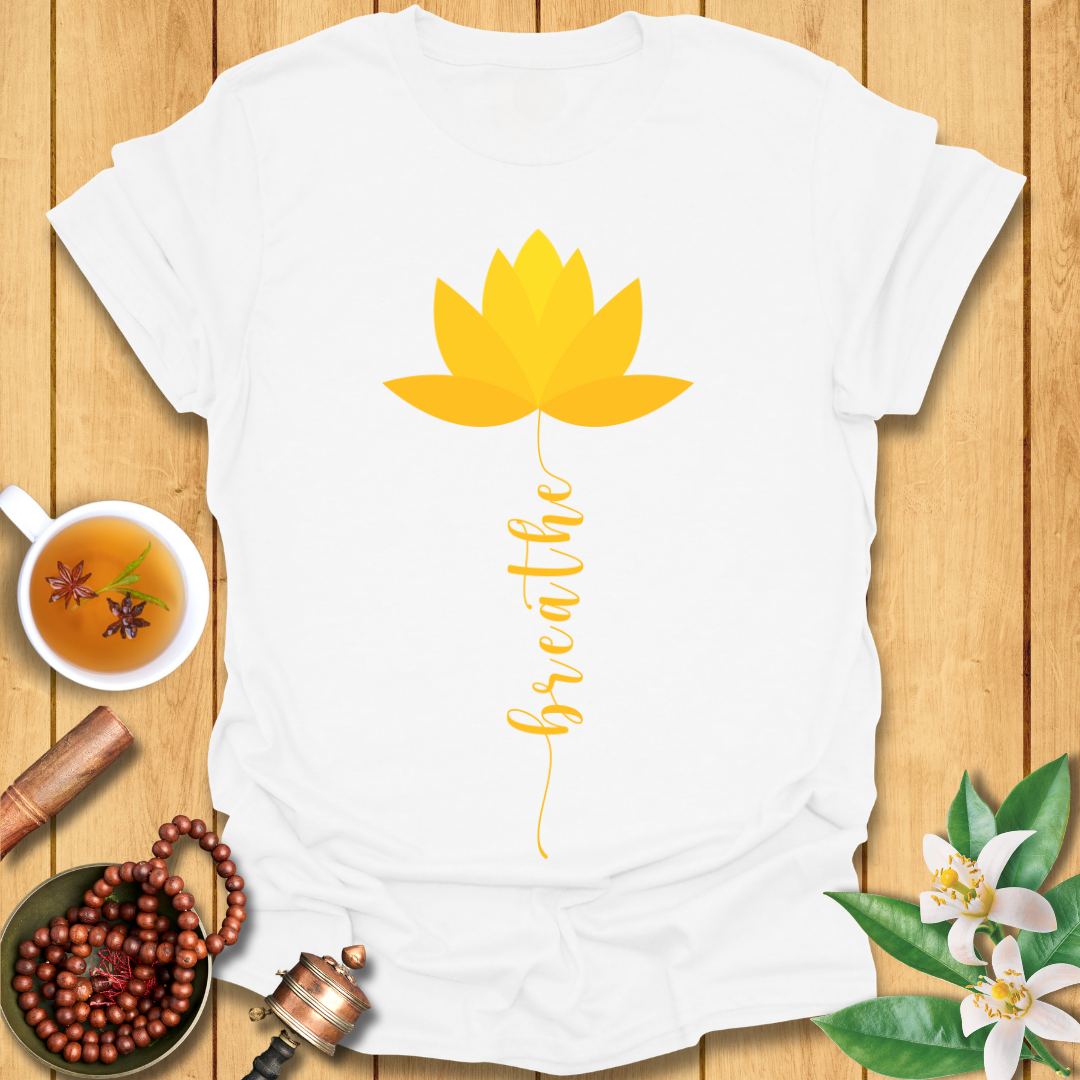 Golden Lotus Breathe T-Shirt