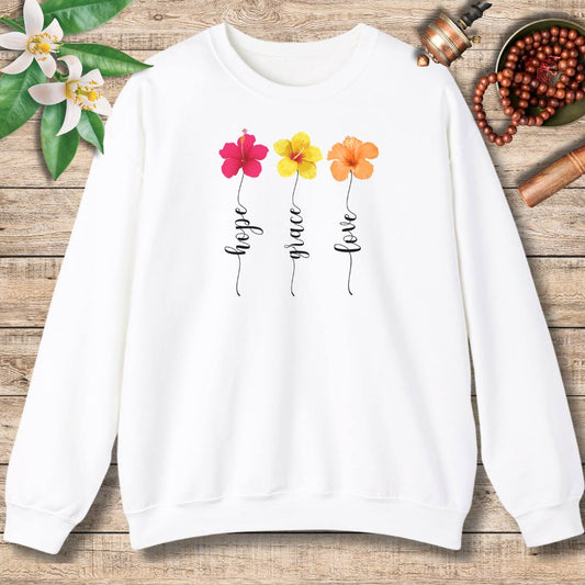 Hope, Grace, Love Sweatshirt