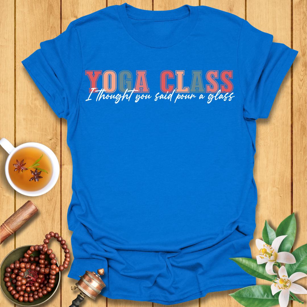 Funny Yoga Class  T-Shirt