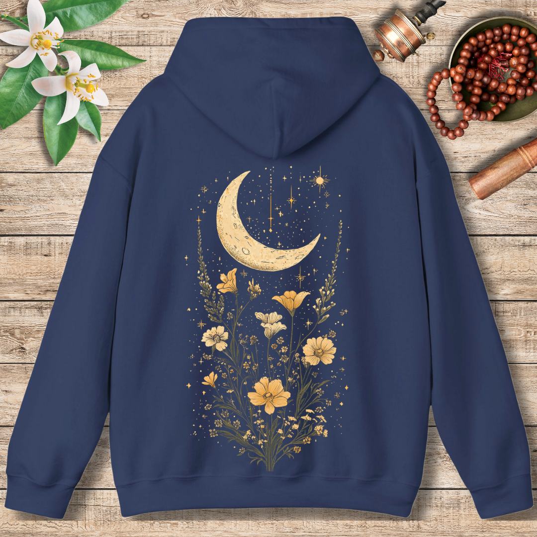 Lunar Bloom (Back Only) Hoodie