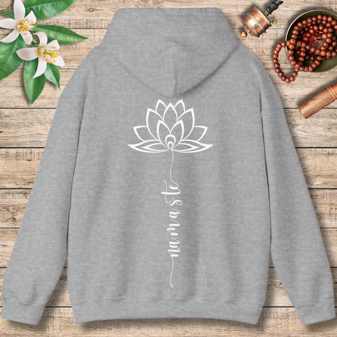 Serenity Namaste Lotus (Back Only) Hoodie