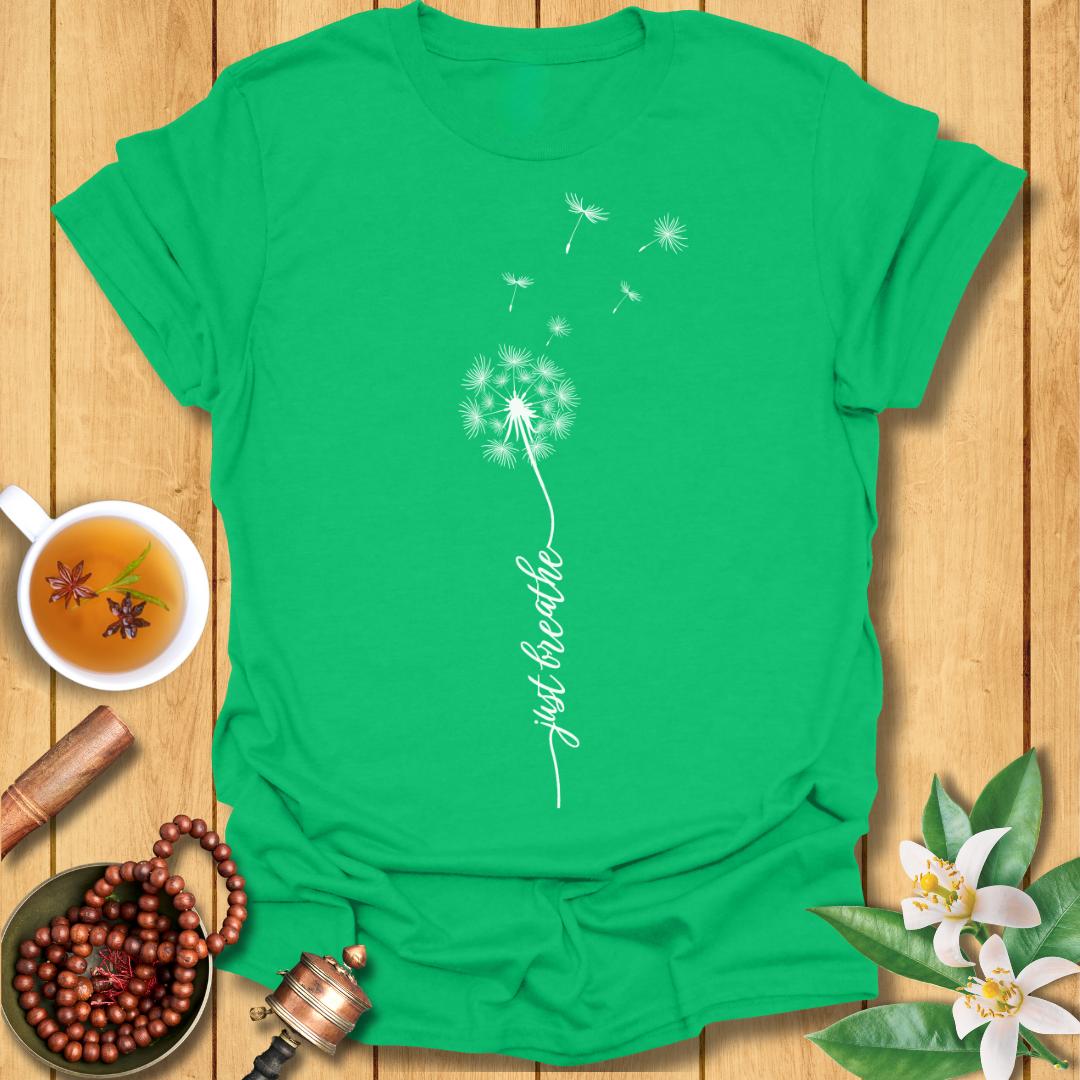 Just Breathe Dandelion T-Shirt