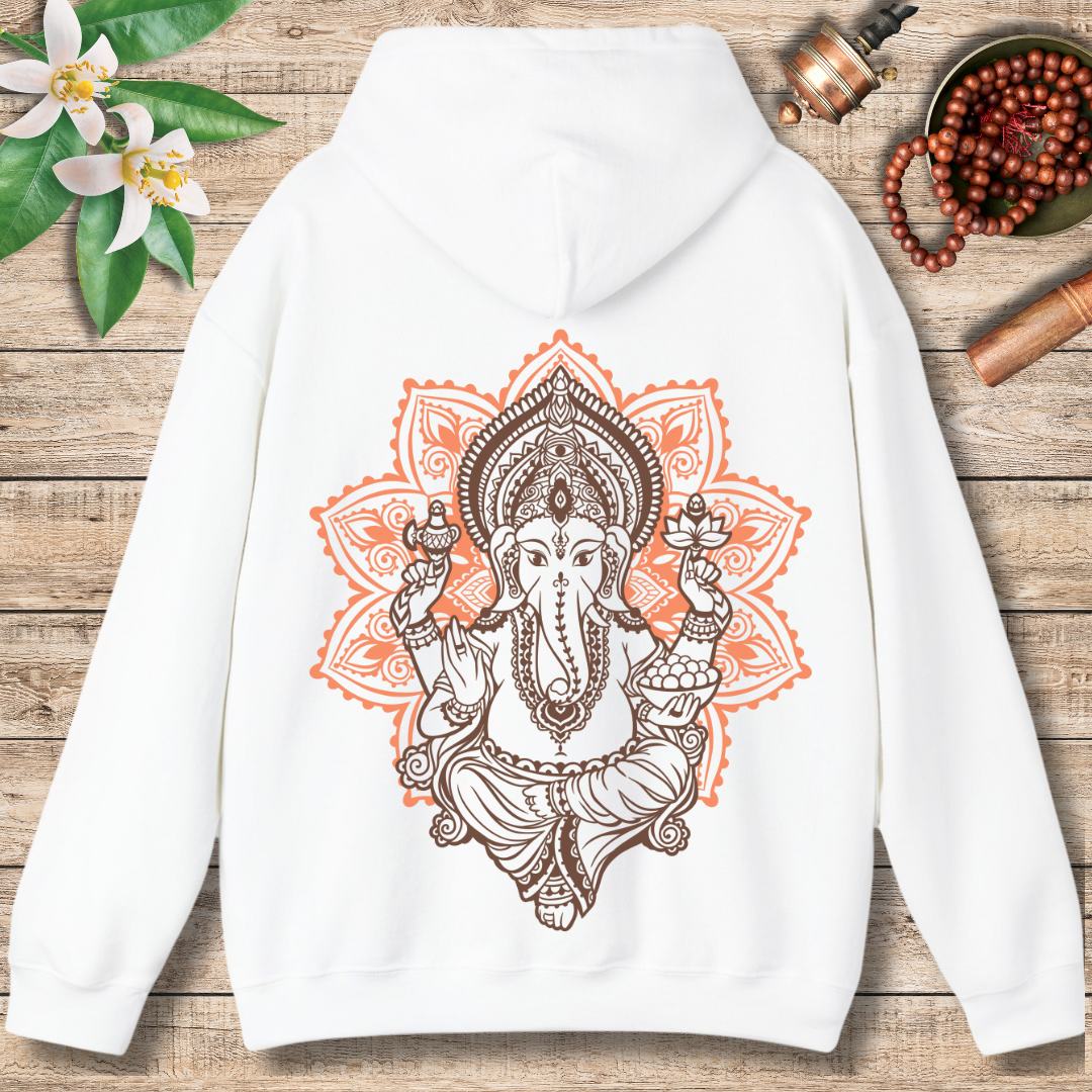 Ganesha Mandala (Back Only) Hoodie