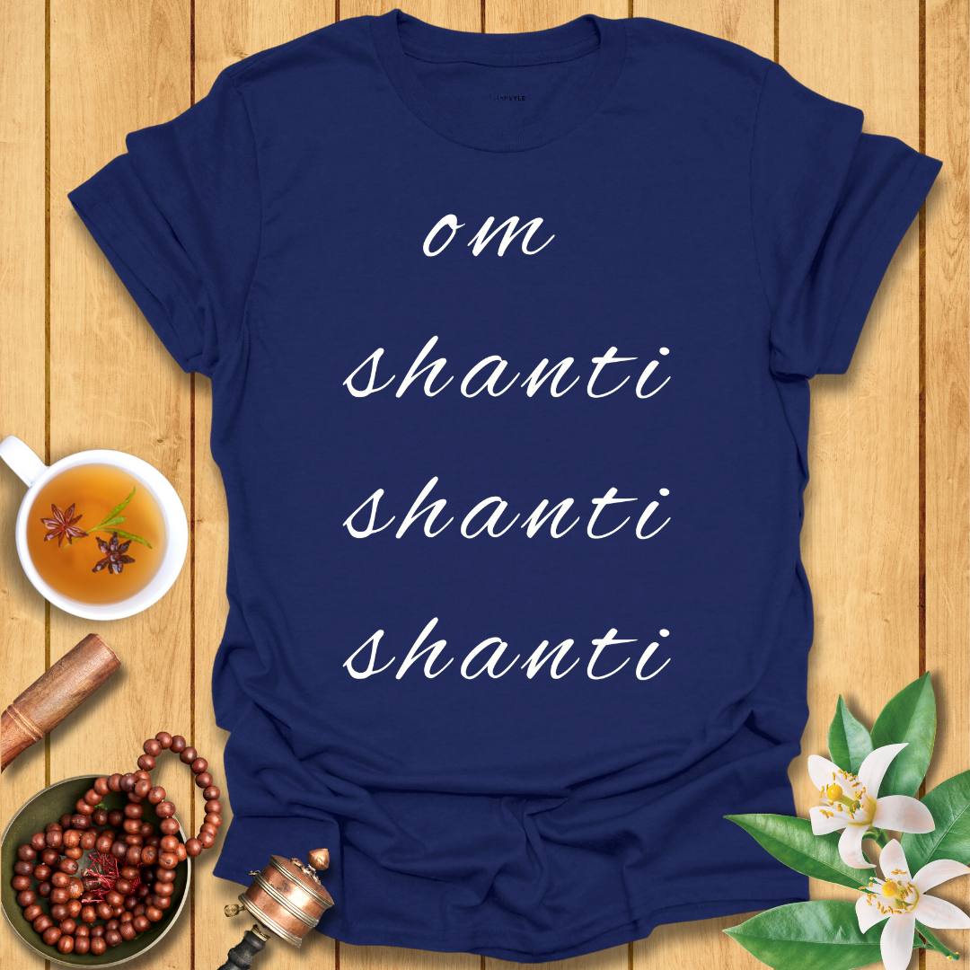 Om Shanti  - T-Shirt