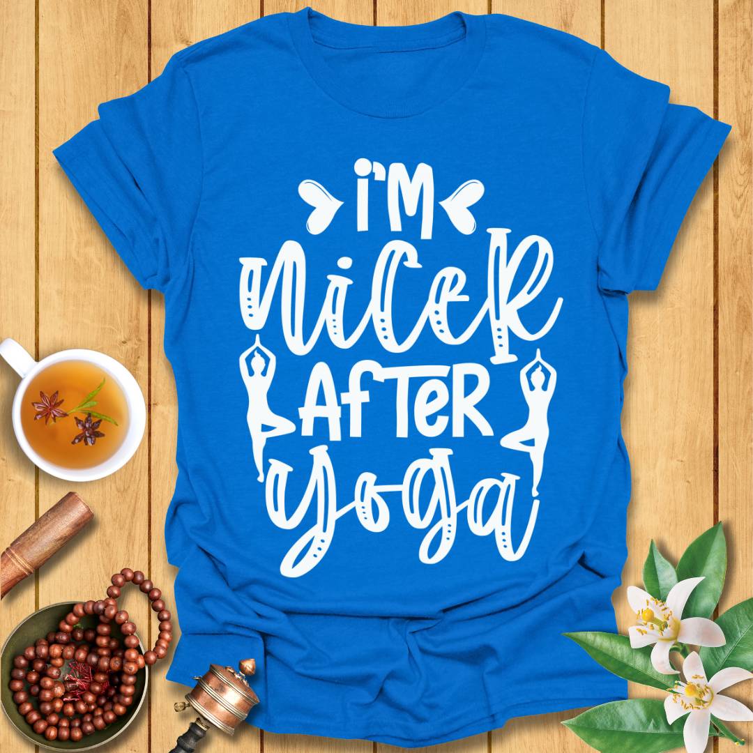 I'm Nicer After Yoga T-Shirt