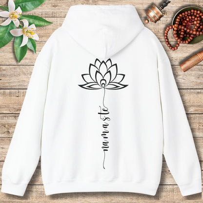 Serenity Namaste Lotus (Back Only) Hoodie