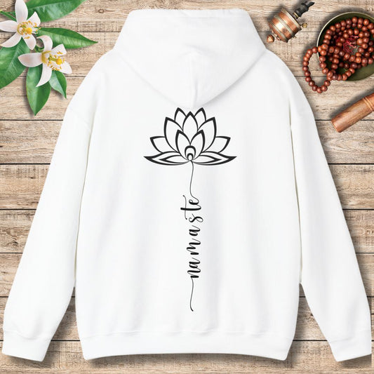 Serenity Namaste Lotus (Back Only) Hoodie