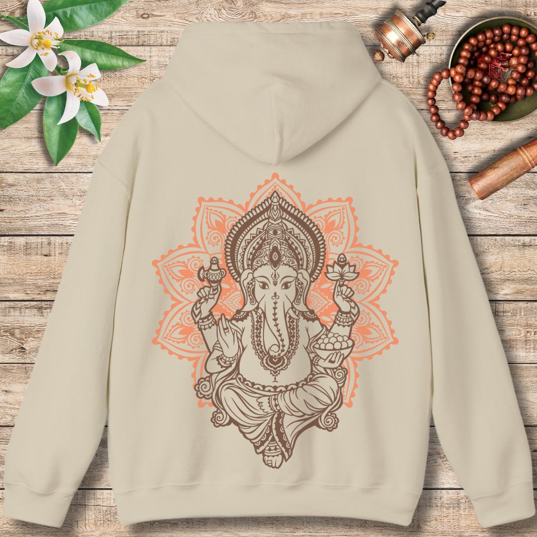 Ganesha Mandala (Back Only) Hoodie