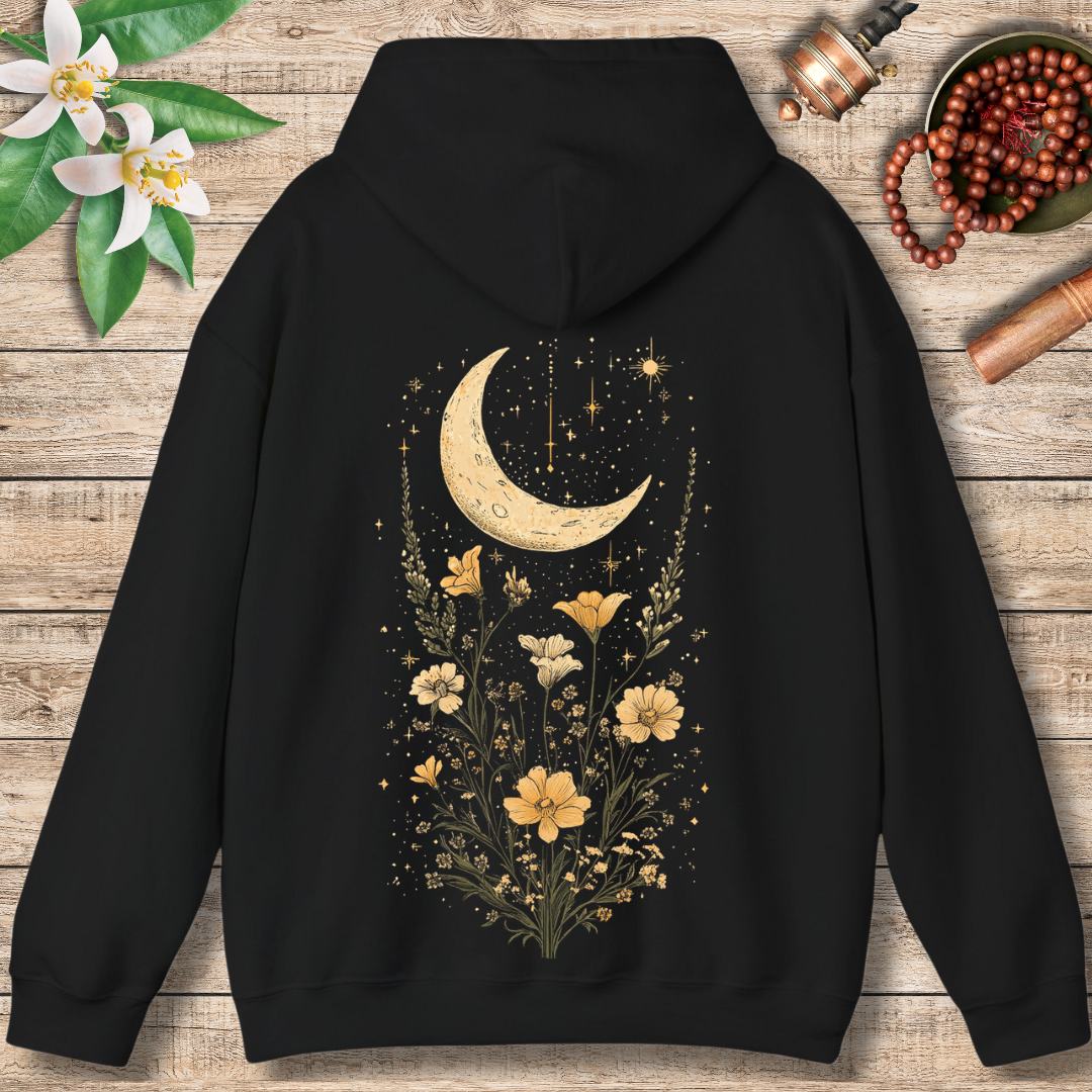 Lunar Bloom (Back Only) Hoodie