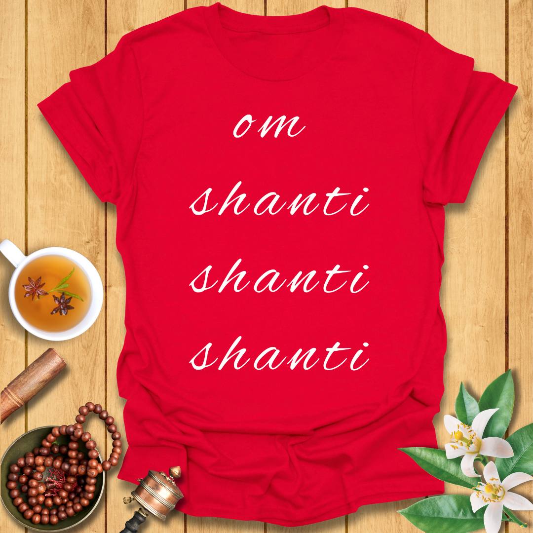 Om Shanti  - T-Shirt