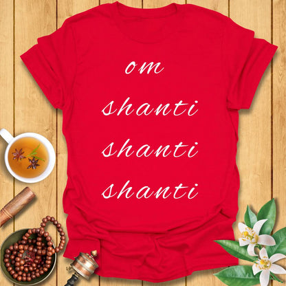 Om Shanti  - T-Shirt