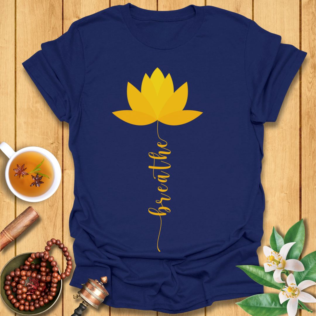 Golden Lotus Breathe T-Shirt