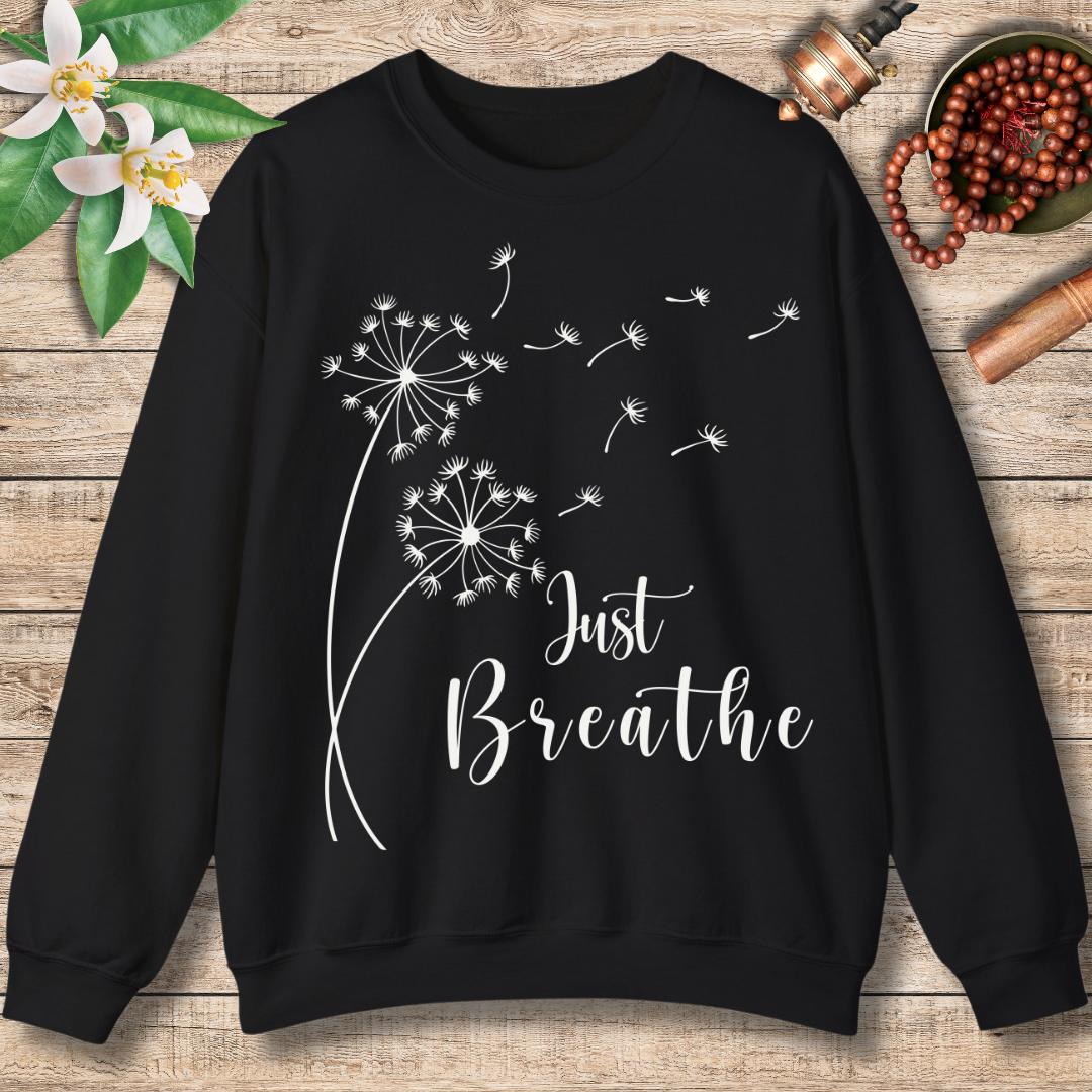 Calming Just Breathe Sweatshirt