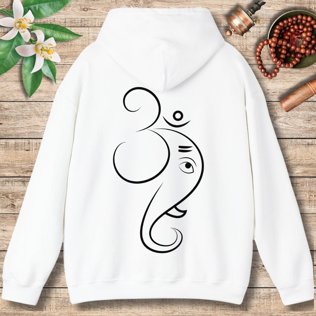 Om Ganesha (Back Only) Hoodie