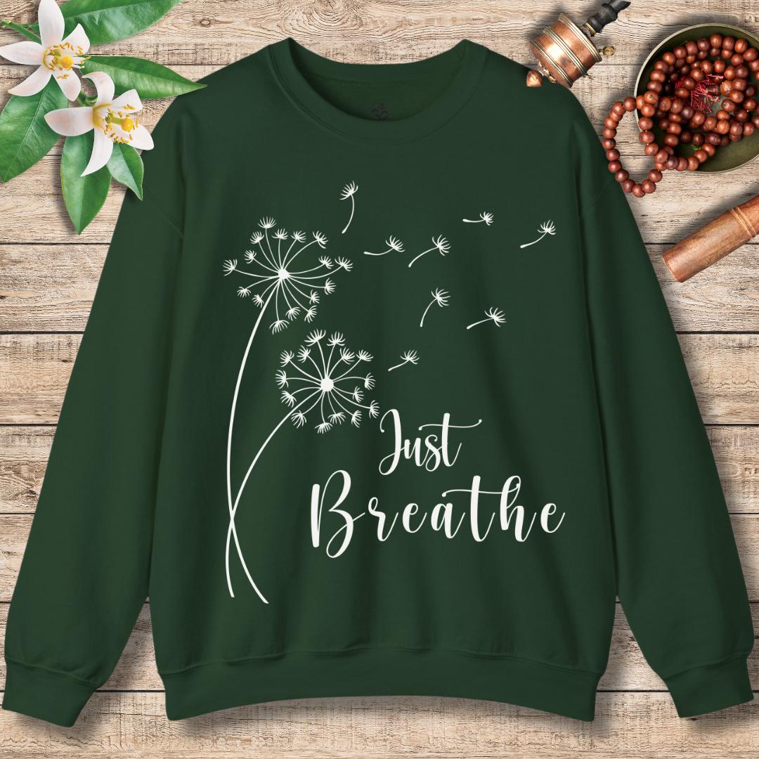 Calming Just Breathe Sweatshirt