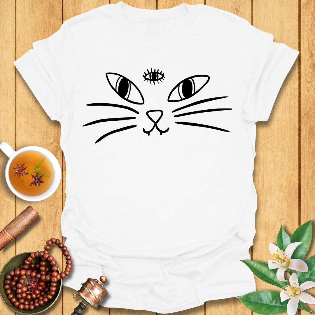 Mystical Third Eye Cat T-Shirt