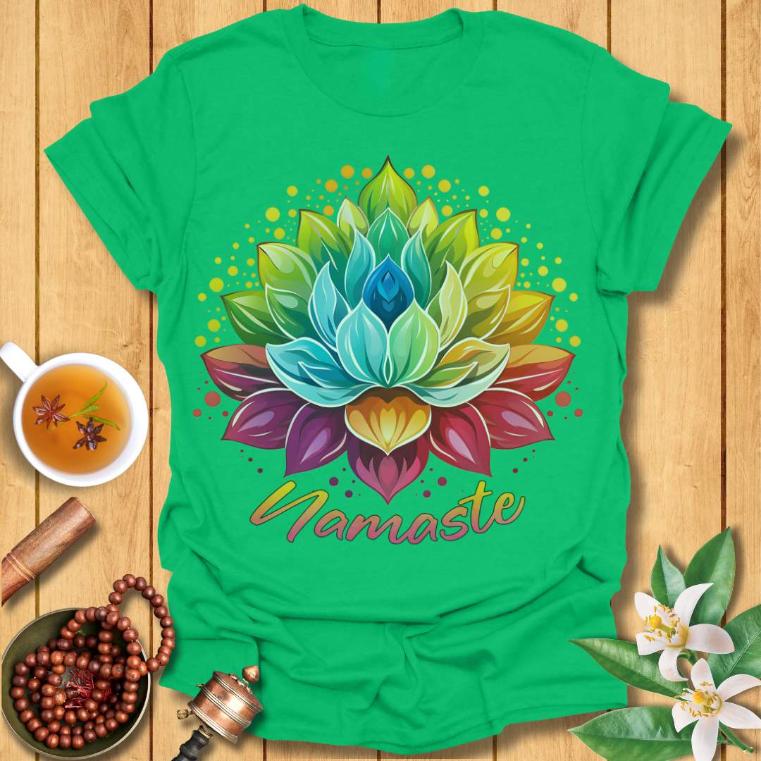Namaste Lotus Blossom T-Shirt
