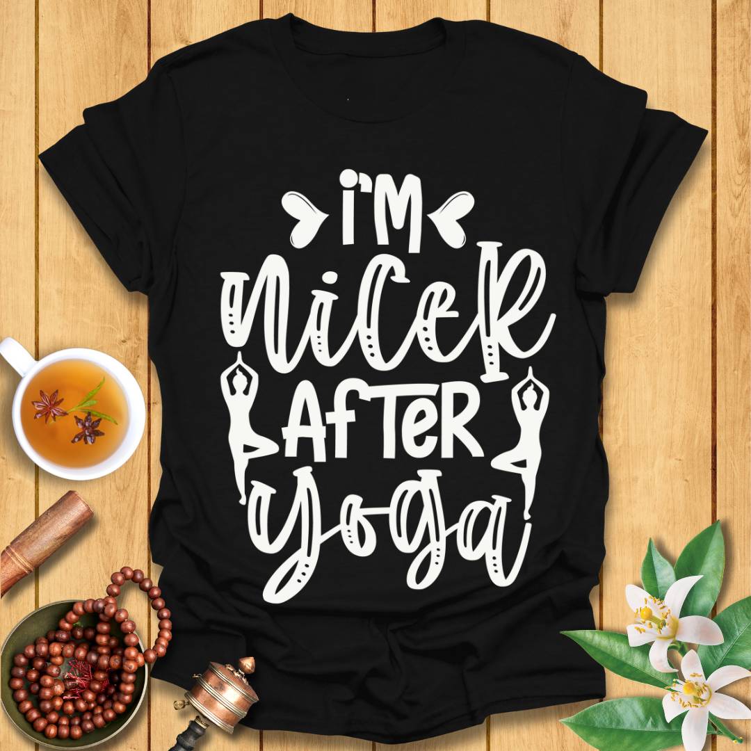 I'm Nicer After Yoga T-Shirt