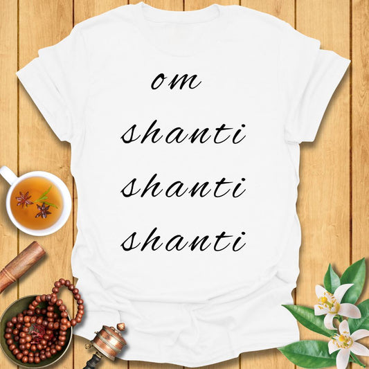 Om Shanti  - T-Shirt