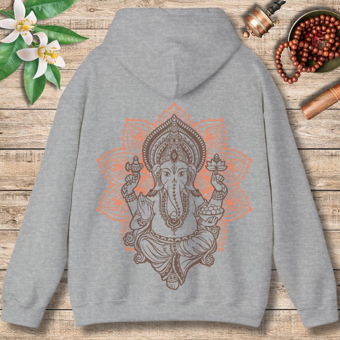 Ganesha Mandala (Back Only) Hoodie