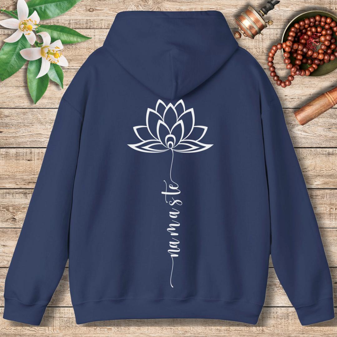 Serenity Namaste Lotus (Back Only) Hoodie