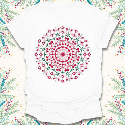 Christmas Mandala T-Shirt