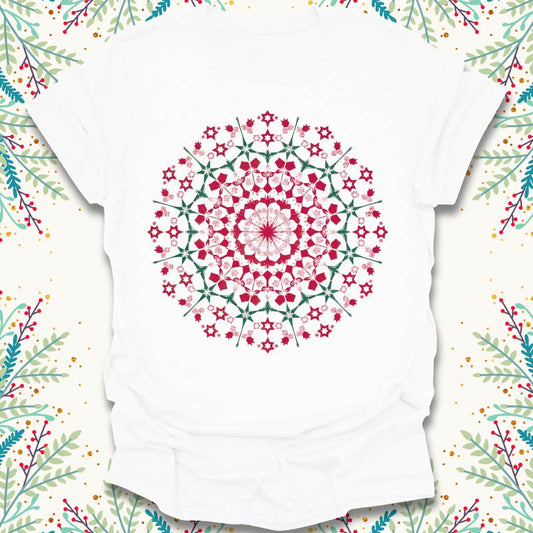 Christmas Mandala T-Shirt