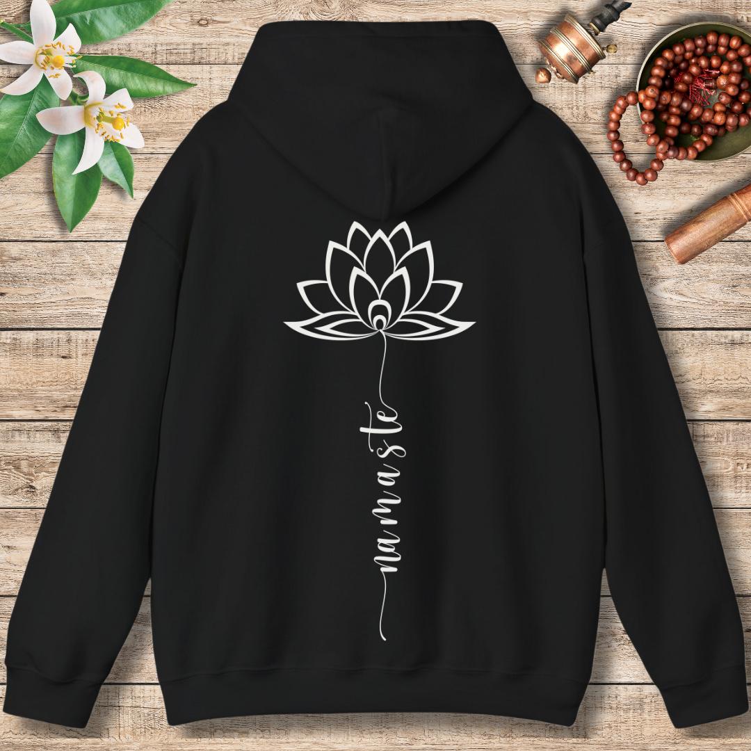 Serenity Namaste Lotus (Back Only) Hoodie