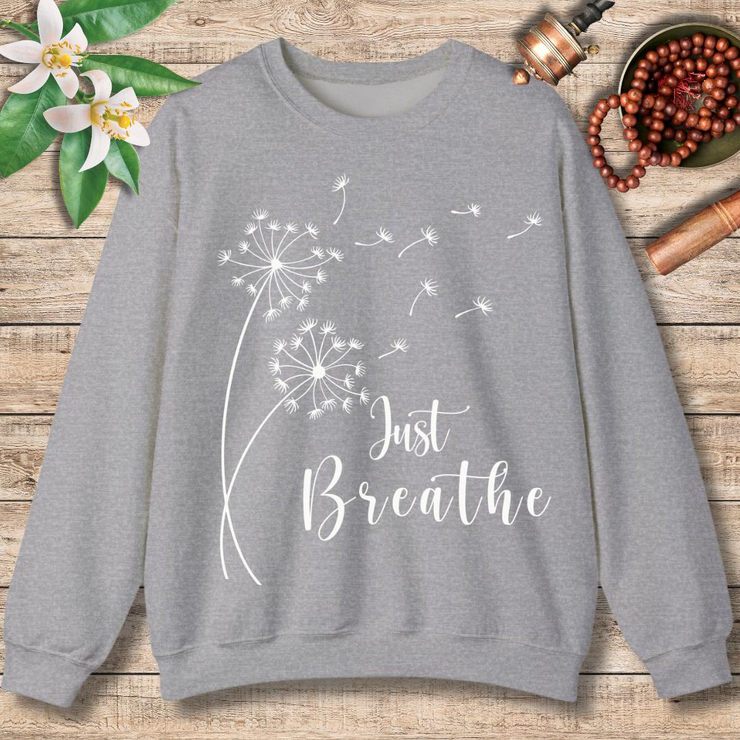 Calming Just Breathe Sweatshirt