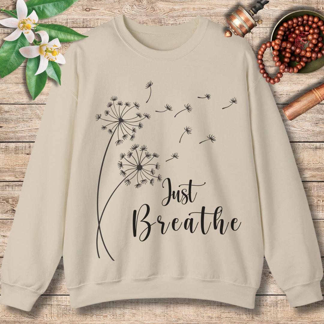 Calming Just Breathe Sweatshirt