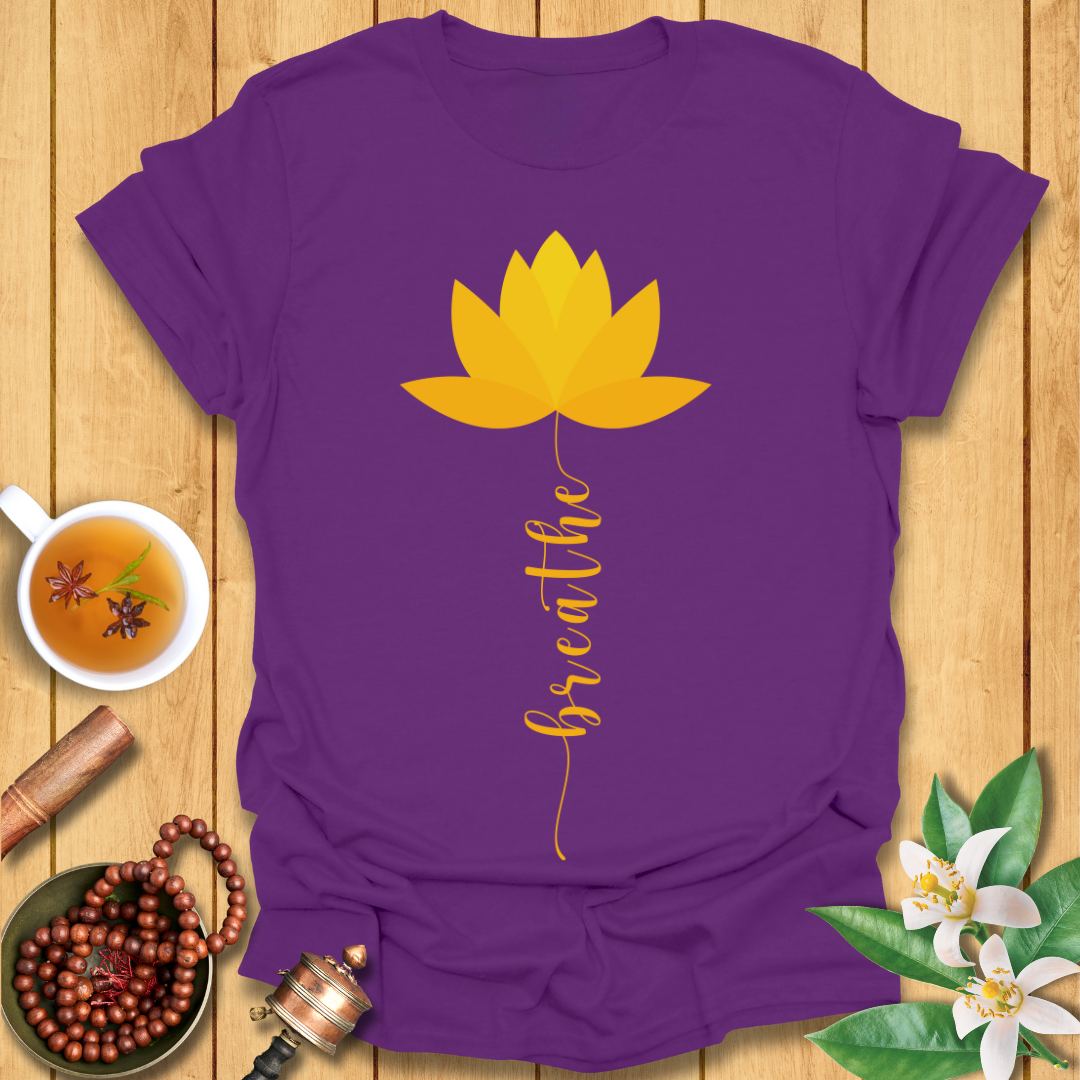 Golden Lotus Breathe T-Shirt