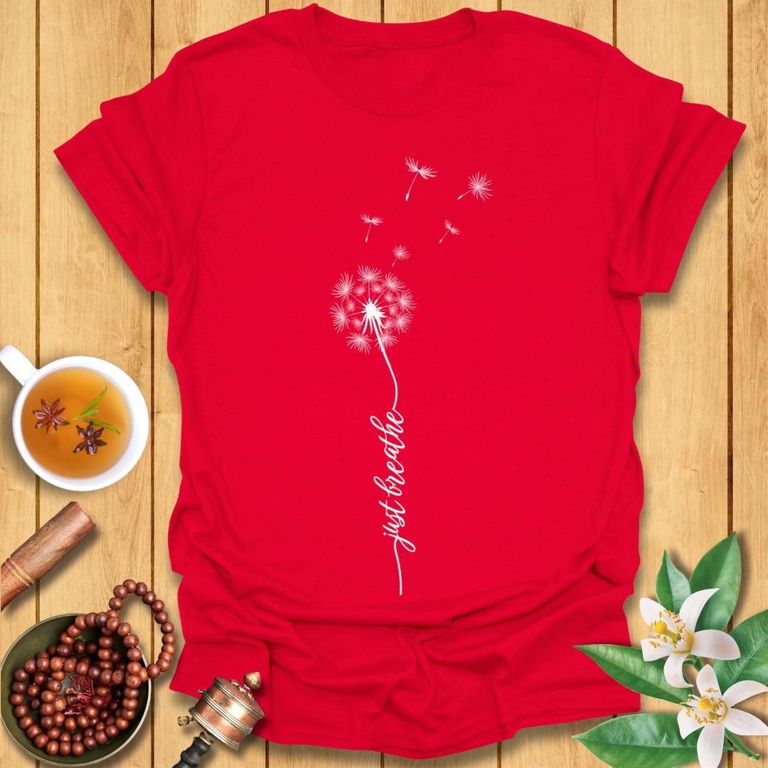 Just Breathe Dandelion T-Shirt