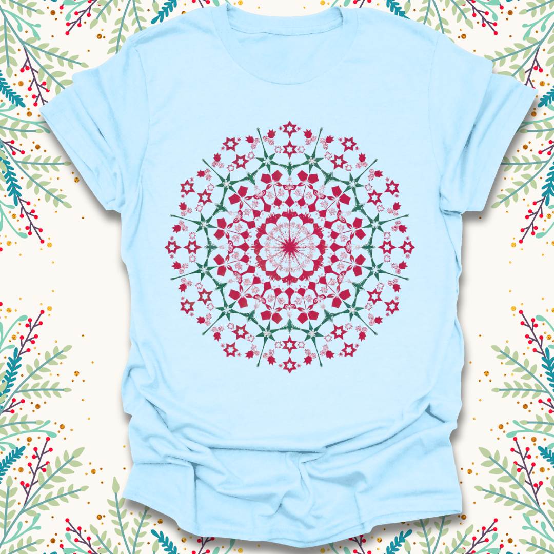 Christmas Mandala T-Shirt