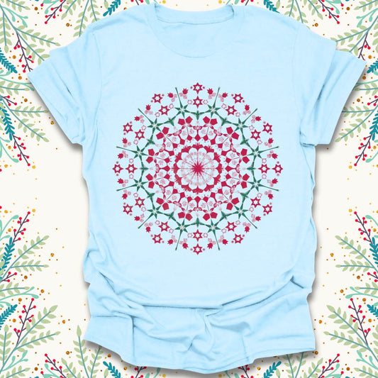 Christmas Mandala T-Shirt