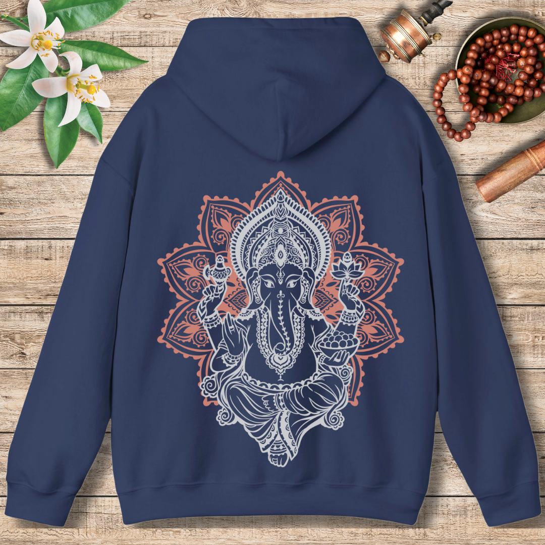 Ganesha Mandala (Back Only) Hoodie