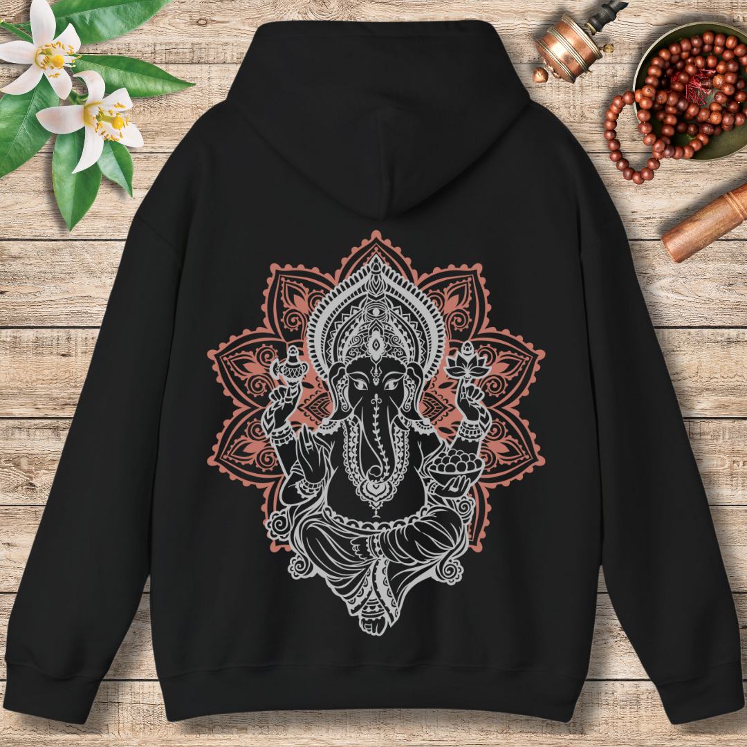 Ganesha Mandala (Back Only) Hoodie