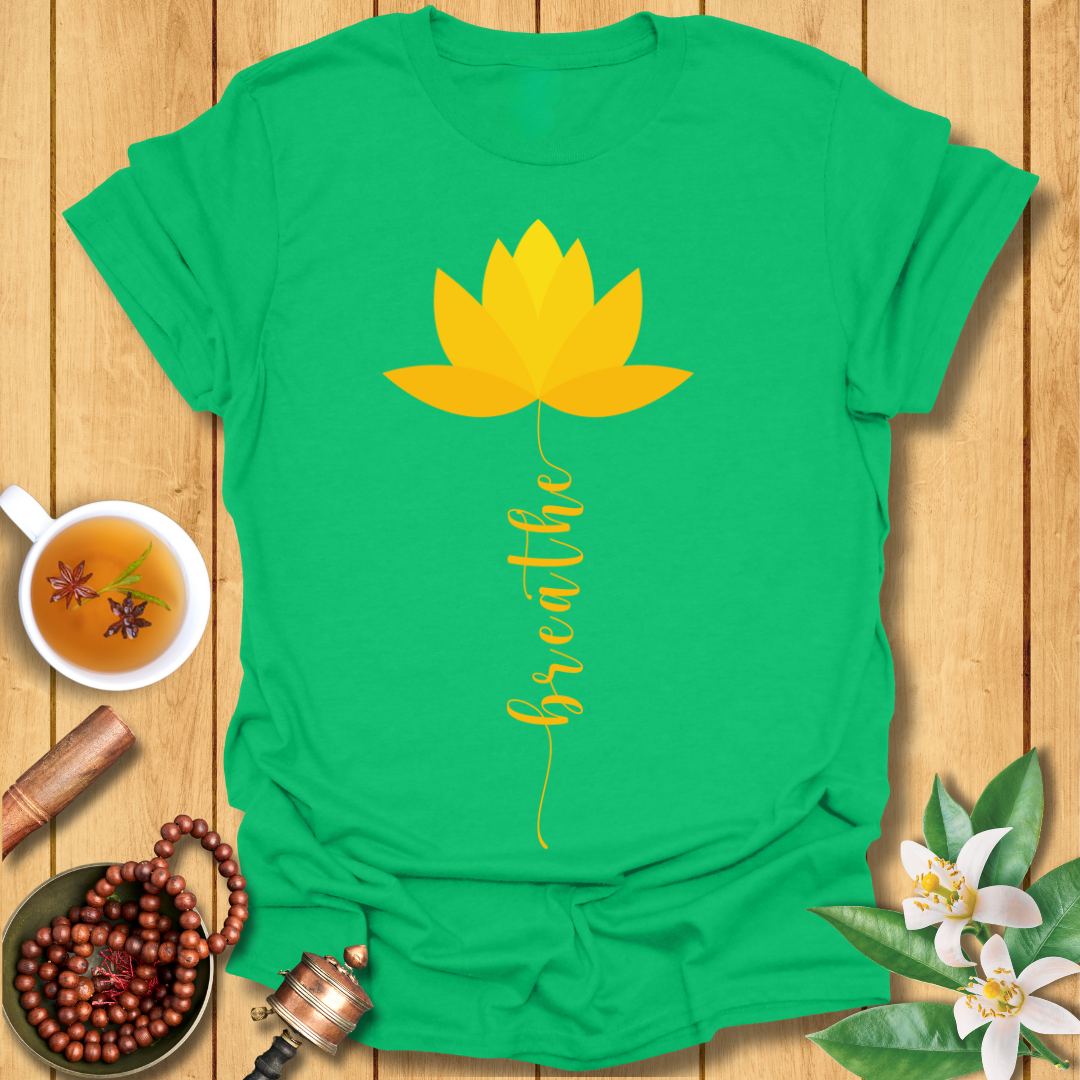 Golden Lotus Breathe T-Shirt